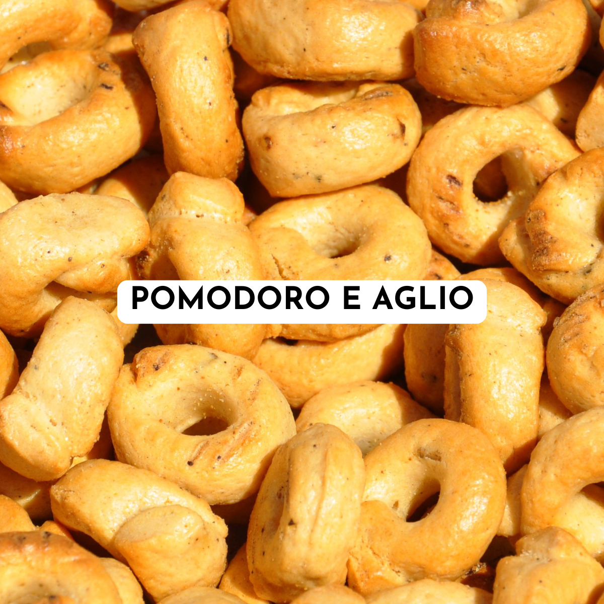 Scaldatelli pomodoro e aglio