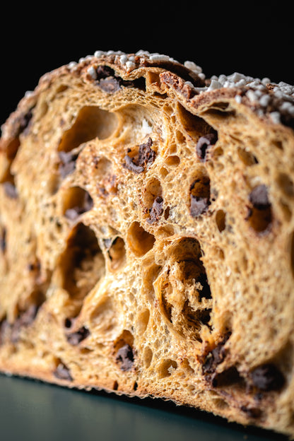 Panettone Gianduja e cioccolato 3Voglie, dettaglio